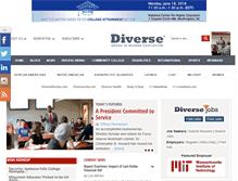 Tablet Screenshot of diverseeducation.com